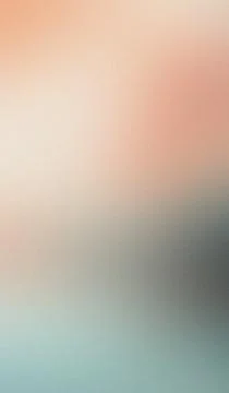 Soft gradient blend of peach, white, and teal hues. Subtle pixelation adds .. Stockillustratie