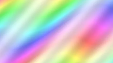 Soft gradient blend of rainbow colors on transparent background illustration Stock Illustration