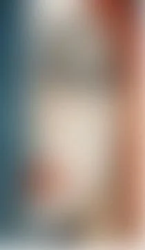 Soft gradient blends blue, beige, and warm tones. Subtle pixelation adds te.. Stock Illustration