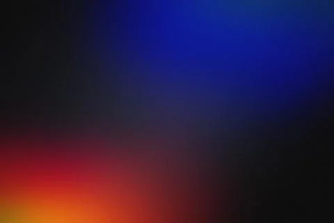 Soft gradient blends blue with warm red-orange tones. Dark background enhan.. Stockillustratie