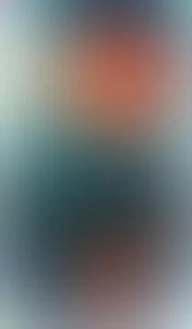 Soft gradient blends hues of teal, orange, and indigo. Abstract texture evo.. Stock Illustration