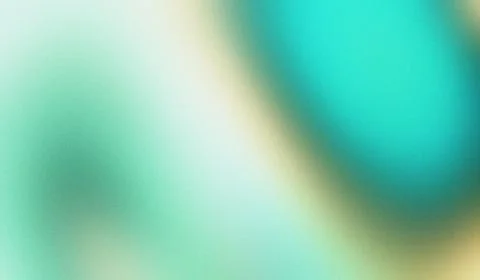 Soft gradient blends teal, cream, and gold hues. Abstract texture suggests .. Stock Illustration