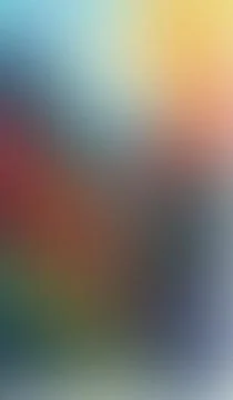 Soft gradient blends warm and cool tones. Color transitions blur into sooth.. Stock Illustration