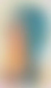 Soft gradient blends warm and cool tones. Muted pastel hues create calming .. Stock Illustration