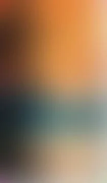 Soft gradient blends warm orange with cool blue. Texture appears grainy, wi.. Stock Illustration