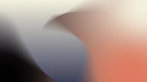 Soft gradient of blue and grey shades creating abstract, fluid shapes in Vídeo Stock 309058886