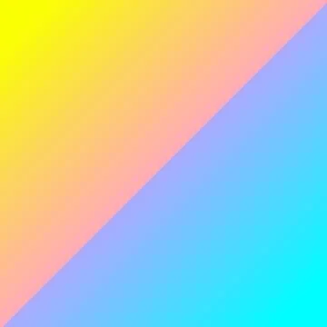 Soft gradient blue, yellow, and purple for wallpaper and background Stockillustratie