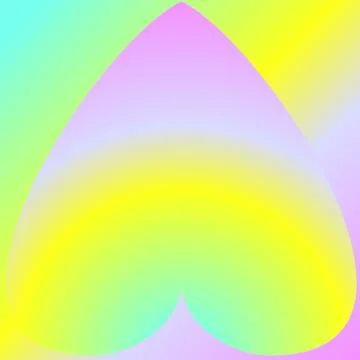 Soft gradient blue, yellow, and purple for wallpaper and background Stock Illustration