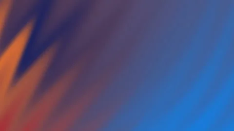 Soft Gradient Blur Streaks — Blue Orange Abstract 4K Motion Graphic Loop Stock Footage 327261040