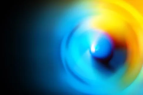 Soft gradient colorful spin abstract Stock Photos