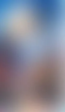 Soft gradient fades from cool blue to warm beige. Pixelated texture adds a .. Stock Illustration