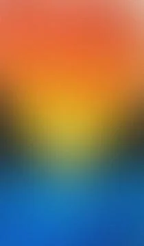 Soft gradient fades from warm orange to deep blue. Smooth blend evokes calm.. Stock Illustration