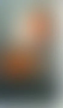 Soft gradient fades from warm orange to cool gray. Subtle texture adds dept.. Stock Illustration
