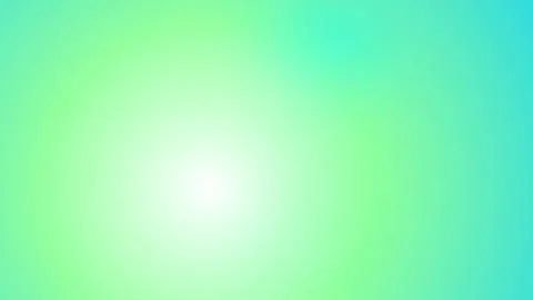Soft gradient fades from white to mint green. Bright center radiates gentle.. Stock Illustration