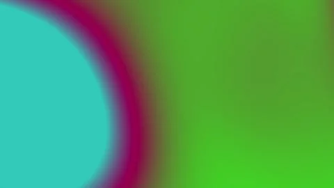 Soft gradient flows blend teal, green, and magenta hues Video stock 337226528