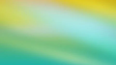 Soft gradient flows from yellow to teal. Smooth transition evokes calm and .. 库存插图