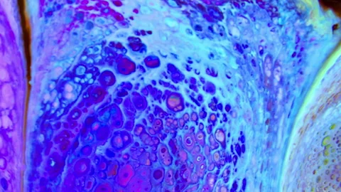 Soft Gradient Fluid Motion Stock Footage 328028561