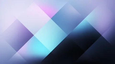 Soft gradient geometric squares abstract motion background loop. 4K video Stock Footage 329657815