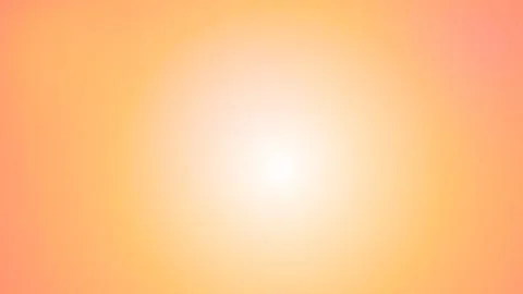 Soft gradient glow radiates from center. Warm peach hues blend into gentle .. Stock Illustration