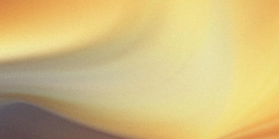 Soft gradient golden sunset sky with warm light Stock Illustration
