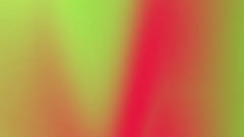 Soft gradient with green and red blurry hues, perfect for background designs, we Video stock 325857457