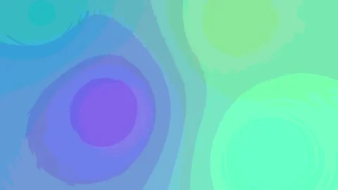 Soft gradient green, blue contour shape animate Stock Footage 201327207