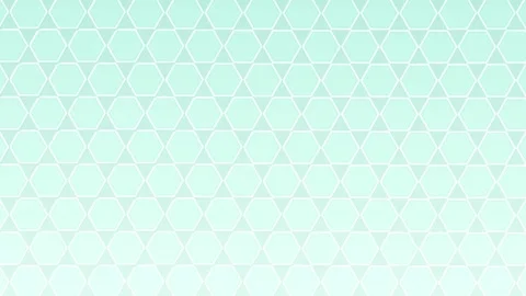 Soft Gradient Hexagon Pattern Background Seamless Loop Stock Footage 341701660