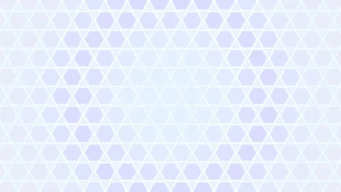 Soft Gradient Hexagon Pattern Background Seamless Loop Stock Footage 341826803