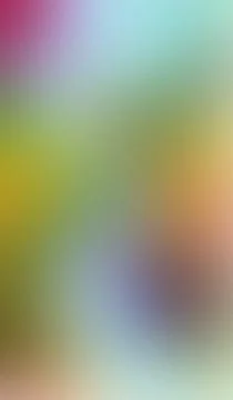 Soft gradient hues blend in gentle swirls. Abstract pattern floats with dre.. Stockillustratie