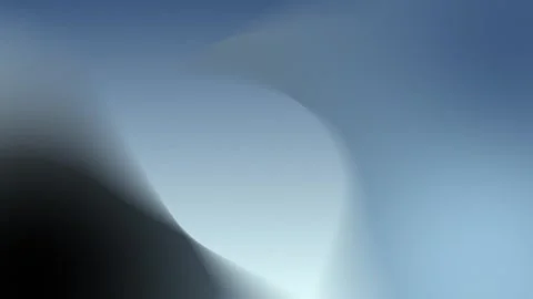 Soft gradient of light blues and grey with smooth curves. Seamless loop Stock Footage 309058922