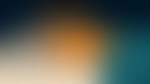 Soft gradient of orange to teal with smooth transitions. Seamless loop Stock Footage 300840033