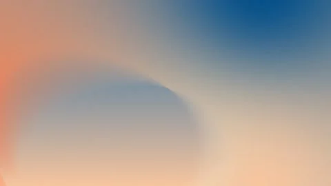 Soft gradient of peach and blue hues with smooth transitions. Seamless loop Stock Footage 309700797