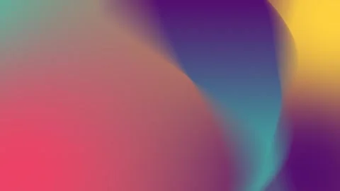 Soft gradient purple and pink hues with smooth curves. Seamless loop background. Vídeo Stock 309855697