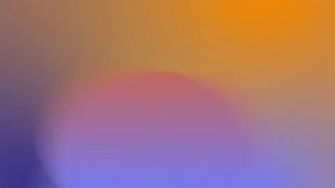 Soft gradient of purple, orange, and pink hues in seamless loop. 4K. Stock Footage 309058718