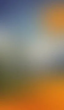 Soft gradient sky blends blue, gray, and warm orange hues. Muted tones sugg.. Stock Illustration