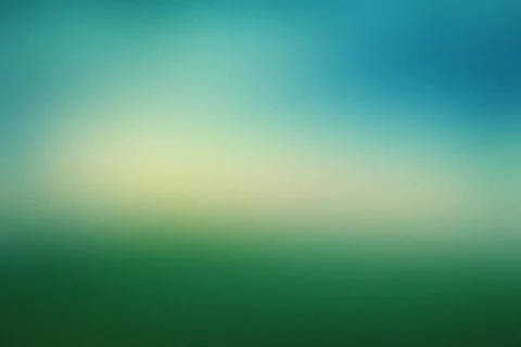 Soft gradient sky blends teal, green, and pale yellow. Abstract texture add.. Stock Illustration
