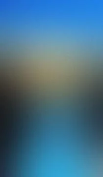 Soft gradient sky fades from deep blue to warm golden haze. Faint texture a.. Stock Illustration