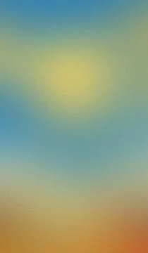 Soft gradient sky transitions from cool blue to warm gold. Muted texture ad.. Stock Illustration