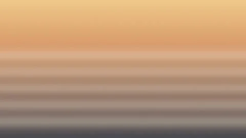 Soft gradient sunset sky with warm orange and pink hues illustration Stock Illustration