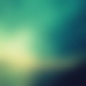 Soft gradient of teal and yellow with a bright light flare abstract backgroun Stock Illustration