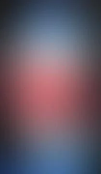 Soft gradient transitions blend blue with warm red tones. Abstract hues sug.. Stock Illustration