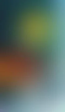 Soft gradient transitions blend muted greens, oranges, and blues. Pixelated.. Stock Illustration