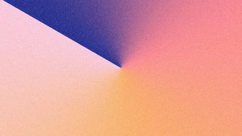Soft gradient transitions blend pink, orange, and purple hues, forming a tria Stock Photos