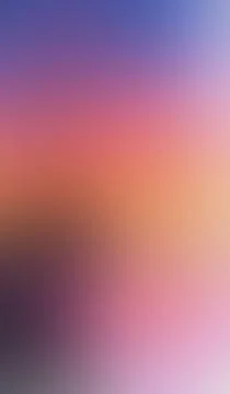 Soft gradient transitions blend purple, orange, and pink hues. Abstract tex.. Stock Illustration