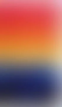 Soft gradient transitions blend red, orange, yellow, and deep blue. Vibrant.. Stock Illustration