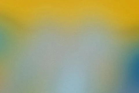 Soft gradient transitions blend warm yellow to cool blue tones. Stock Illustration