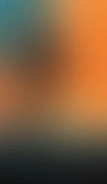 Soft gradient transitions blend warm orange to deep blue. Textured surface .. Illustrazione stock