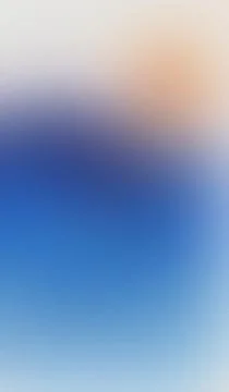 Soft gradient transitions blend warm peach to cool deep blue. Pixelated tex.. Stock Illustration