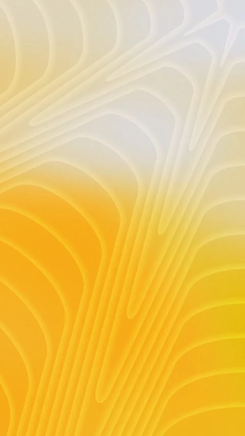 Soft gradient transitions flow from white to vibrant orange 库存影片 333618359