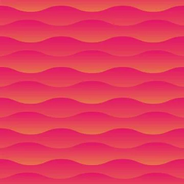 Soft gradient wavy background. Stock Illustration